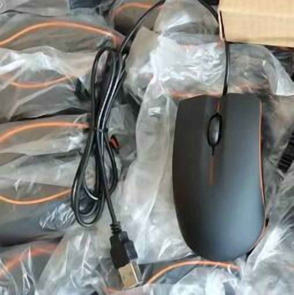 New USB Wired Computer Mouse 1000 DPI Mice Mute Button For Laptop PC Computer Gamer Wired Mouse Gaming Mouse