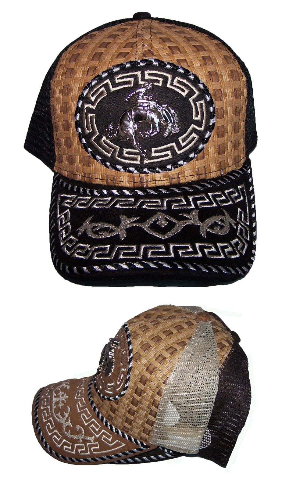 Rodeo Cow Boy Mesh Baseball Caps 