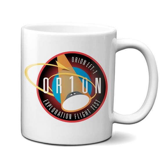 NASA Orion EFT-1 Patch Logo 11oz Mug