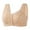 45#Complexion, variant on for Seniors, Front Closure Wireless Bra, Breathable Cotton Comfort Bra for Older Women, Lightweight No Underwire Sleep Bra