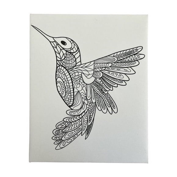 Mandala Pintalo como quieras Colibri