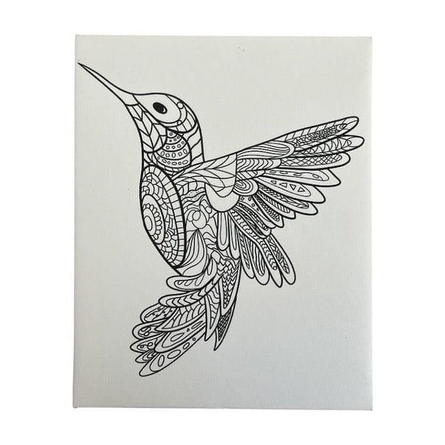 Mandala Pintalo como quieras Colibri