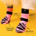 thumbnail image 3 of Calcetines antideslizantes para perro DOK TigerToes, talla grande, rosa, 3 of 9