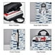 thumbnail image 3 of Easygdp Blue Fish para Easygdp Yak - Mochila Casual Ligera y Resistente para Viaje y Senderismo para Hombres y Mujeres, 3 of 7
