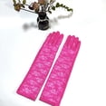 thumbnail image 6 of Lace Gloves for Women, Elegant Long Elbow Opera Lace Gloves for Women, 6 of 6