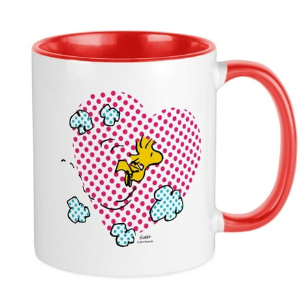 

CafePress - Valentine s Woodstock Mug - Ceramic Coffee Tea Novelty Mug Cup 11 oz