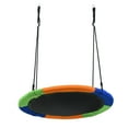 thumbnail image 7 of Topbuy 40" Flying Saucer Tree Swing Set Outdoor Round Swing w/Adjustable Hanging Ropes for Children Tree Park Backyard, 7 of 7