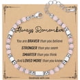 thumbnail image 2 of Top-kevin Healing Natural Stone Bracelets for Women, Unique Christmas Gift Ideas with Quote Card, Stocking Stuffers for Women, Teen Girl Gifts Trendy Stuff, 2 of 53