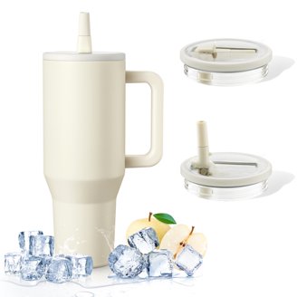 Rivers Edge Products 24 Oz Insulated Tumbler, Leak Proof Stainless Steel  Tumbler With Lid, Spill Proof Tea, Soda, Cocktail, or Coffee Tumbler, To-Go  Portable Travel Cup, Birds - Walmart.com