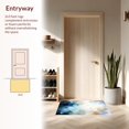 thumbnail image 3 of ODIKA 6'x9' Machine Washable Non-Slip Area Rug, Ethereal Aether Inspired Design with Celestial High Traffic Rug, Blue, 165862, 3 of 7