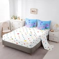thumbnail image 3 of YST Mermaid Tail Glitter Comforter Set, Gradient Rainbow, 7-Piece, Full Size, 3 of 5
