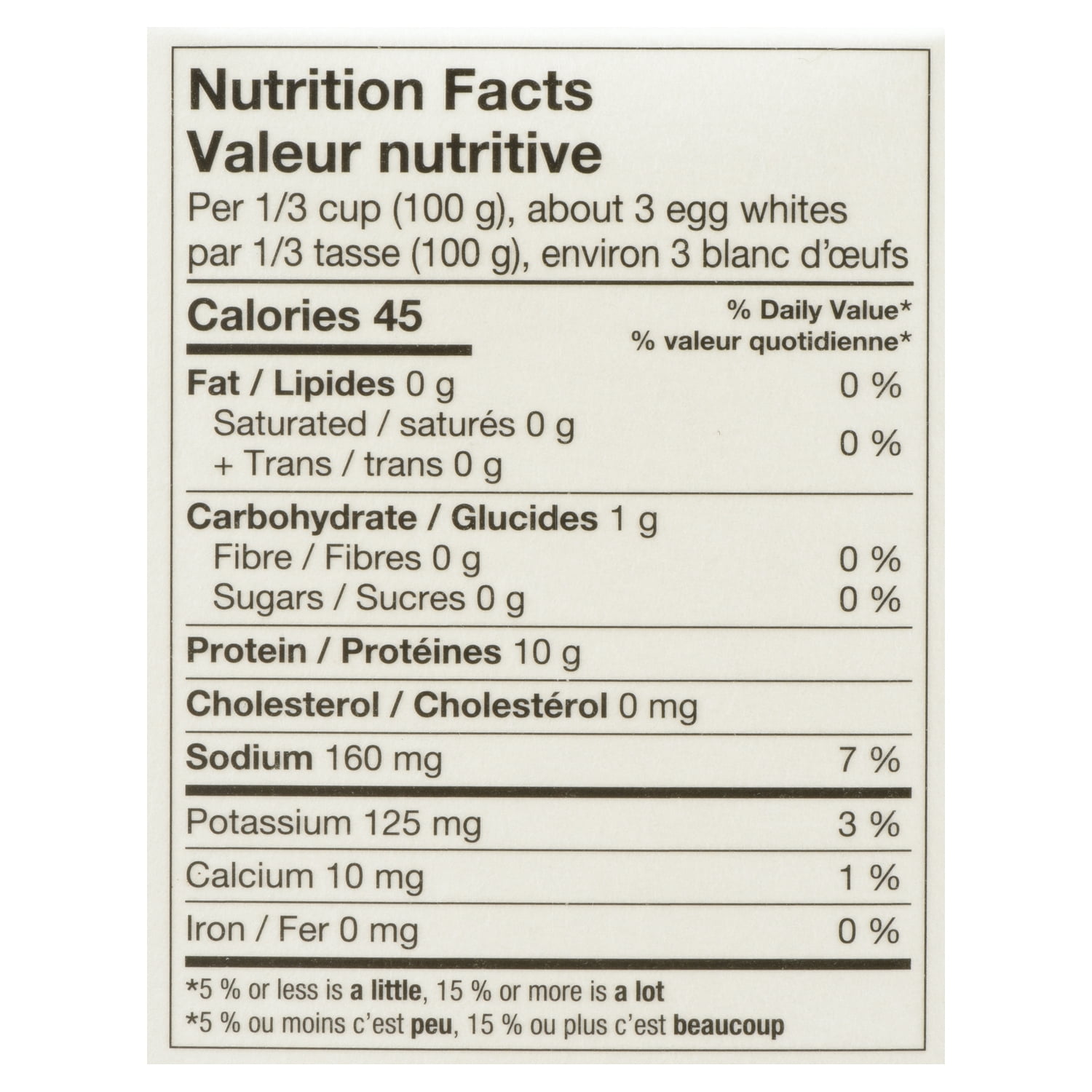 Naturegg Simply Egg Whites™ Free Run Burnbrae Farms, 500g