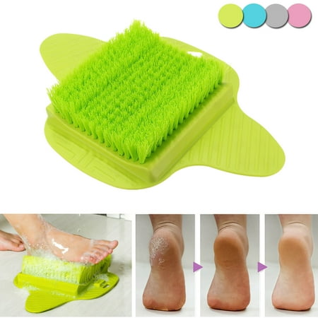 Bath Blossom Foot Scrub Brush Exfoliator Foot Callus Removing Exfoliating Brush Shower Foot Scrubber footscrubber Cleaner Washer Foot Massage
