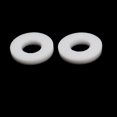thumbnail image 2 of Anillo de junta plana de forma redonda de 18mmx8mmx3mm Blanco 20pcs, 2 of 2