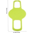 thumbnail image 3 of ABPETE Heat Resistant Turkey Lifter, Poultry Lifter Turkey Roasting Sling, Oven Baking Mat Silicone Mat Non-Stick Cooker Sling, Multipurpose Cooking Accessory(Green), 3 of 6