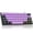Black Purple, variant on MageGee Mini Gaming Keyboard, 60% Percent Keyboard, 61 Keys Mechanical Feel, Compact RGB Backlit