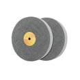 thumbnail image 1 of BRIGHTFUFU Almohadilla de pulido de la rueda de pulido de fibra de nylon Disco abrasivo de molienda para pulido de madera de metal gris (150x25 5P), 1 of 8