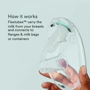 Willow 3.0 Pump Breast Pump Flextubes, 2-Pack | for Spare Use or Replacement | Exclusively for Hands-Free Pumping with the Willow 3.0 breast pump