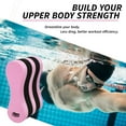 thumbnail image 6 of Sunlite Sports EVA 5-Layer Pull Buoy Leg Float - Pool Training Aid, Legs and Hips Support for Adults, Kids, and Beginners, for Swimming Stroke (Standard Pink/Black), 6 of 7