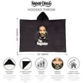 Dogg Supply by Snoop Dogg Hooded Throw, 50" x 70", Tha Doggfather