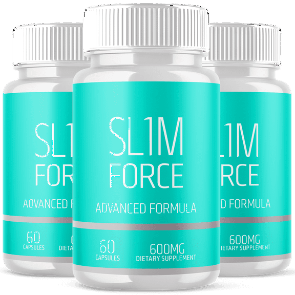 Slim Force Advanced Formula Pills Supporting Energy and Healthy Lifestyle 180 Capsules