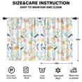 thumbnail image 2 of Blackout Kids Curtains,Pioneer Flower Floral Print Pattern Childrens Insulated Curtains Set Of 2,Bedroom Essentials,Toddler Room Decor 42"x54", 2 of 5
