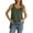 Army Green, variant on Women Athletic Tank Tops Summer Solid Color Round Neck Pocket Sleeveless Casual Loose Fashion Sports Tee Tank