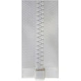 thumbnail image 2 of Costumakers One‑Way Separating Zipper, 65 cm, #5 Molded Teeth, White, 2 of 2
