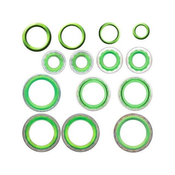 A/C System O-Ring and Gasket Kit - Compatible with 2012 Dodge Charger