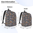 thumbnail image 2 of Fotbe Wildflowers Mochila de Lona con Estampado, Mochila Duradera, Mochila Versátil de Alta Calidad, Mochila Compacta Vintage-Small, 2 of 5