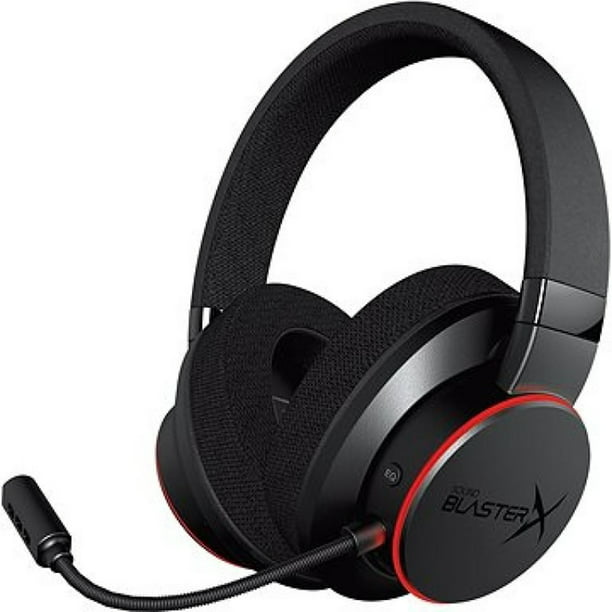 Creative Labs Sound Blasterx H6 7 1 Usb Gaming Headset With Virtual Surround Sound For Ps4 Xbox One Nintendo Switch And Pc Walmart Com Walmart Com