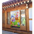 thumbnail image 3 of Cortina de puerta de Eeyore para entrada, cortina opaca con estampado de patrón, cortina divisoria de ambientes, tapiz para decoración del hogar, 34" de ancho x 56" de largo, 3 of 7