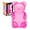 Pink, variant on Slow Rising Funny Bear, Sensory Stress Toy, Novelty Plaything, Squishy