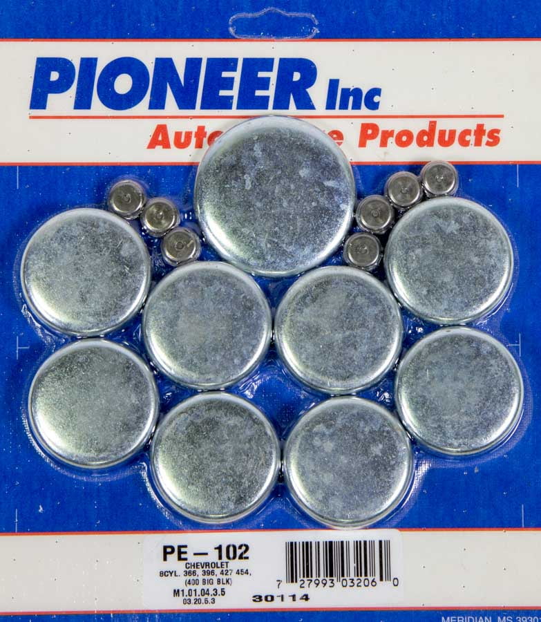 Pioneer Big Block Chevy Steel Freeze Plug Kit P/N PE102