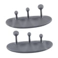 thumbnail image 3 of S SERENABLE Accessoires de Musculation Coussinets de Barre pour Exercice de Musculation Gris, 3 of 9
