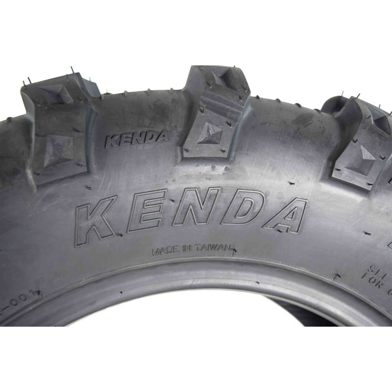 Kenda Bear Claw EVO ATV Tires 28x11-14 (2 Pack) - All Terrain Mud Tires With Bottle Opener Keychain