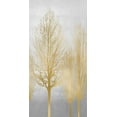 thumbnail image 2 of Bennett, Kate 9x14 Black Ornate Wood Framed with Double Matting Museum Art Print Titled - Gold Tree Panel I, 2 of 4