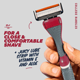 thumbnail image 5 of Dollar Shave Club Alabama Crimson Tide 6-Blade Starter Set 1 Handle, 2 x 6-Blade Razor Refills, 5 of 9