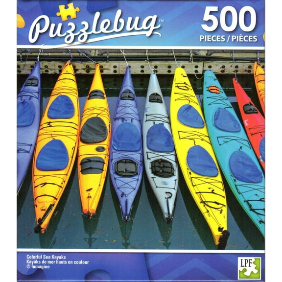 Puzzlebug 500 - Colorful Sea Kayaks