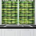 thumbnail image 2 of Mkhert Bamboo Blackout Window Curtain Kitchen Curtain 26X39 Inch, 2 Panels, 2 of 3