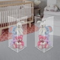 thumbnail image 3 of 2 Pcs Display Cube Pedestal Art Sculpture Stand Acrylic Tall Column Display Box for Table Wedding Events Fiestas Party Decor, 3 of 11
