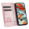thumbnail image 3 of for Google Pixel 9 Pro XL Wallet Case Cover, Luxury Wallet Case with Card Holder Magnetic Clasp Kickstand PU Leather Folio Protective Phone Case for Google Pixel 9 Pro XL, Rosegold, 3 of 10