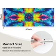 thumbnail image 5 of Colorful Tie Dye Symmetric Pattern Kitchen Rug Mat,Kitchen Runner Rugs Non Skid Washable,Decorative Kitchen Floor Mats for Kitchen,Sink,Laundry,17"X47", 5 of 5
