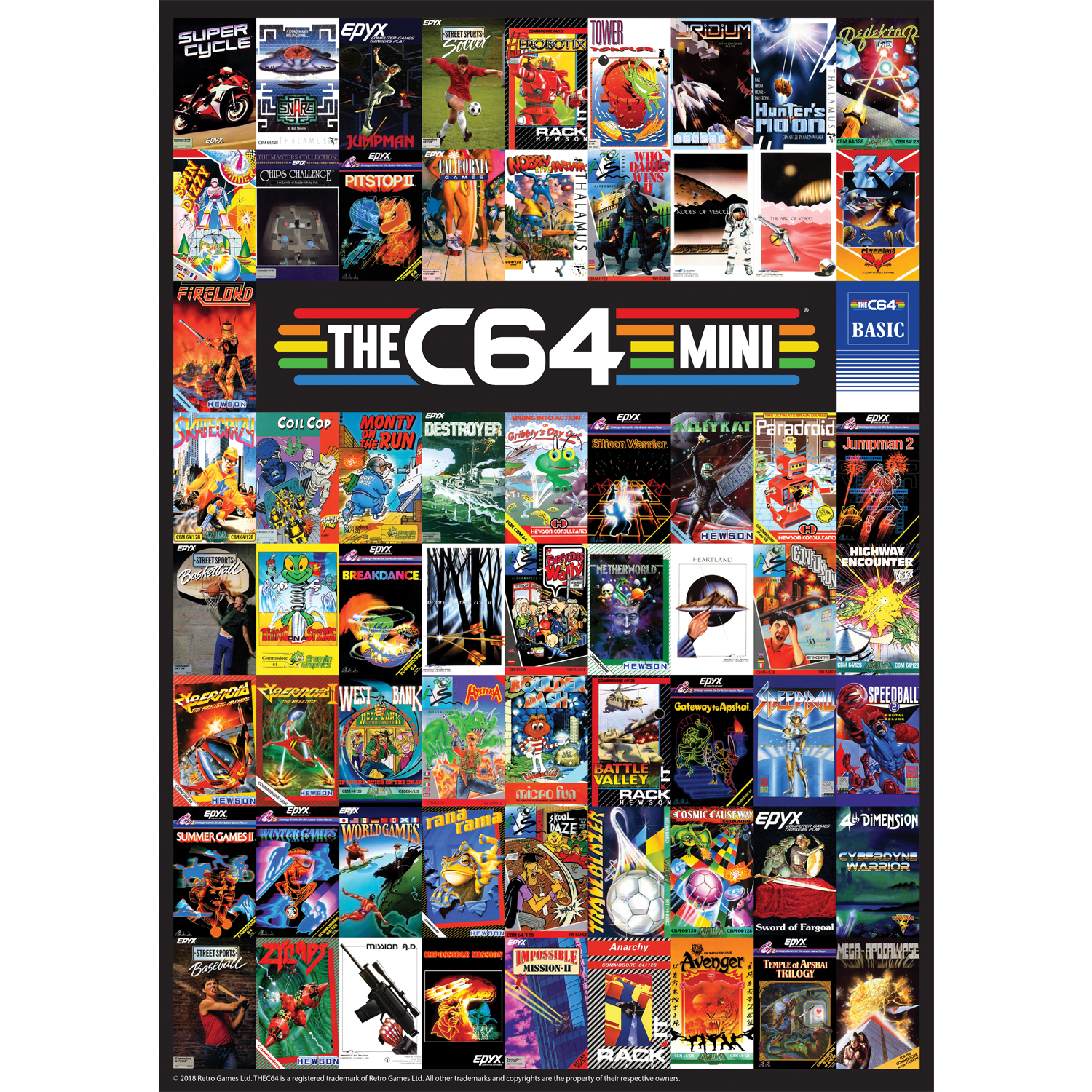 Retro Games LTD, THEC64 Mini Computer, Gray - image 2 of 13