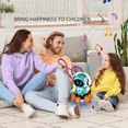 thumbnail image 5 of Robot Toy for Kids,Smart Electronic Walking Dancing Robot Toys with Flashing Lights and Music,Toddler Toys for Birthday Christmas for 3+ Boys Girls,Orange, 5 of 7