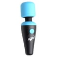 thumbnail image 3 of Bang! 10X Vibrating Mini Silicone Wand - Blue, 3 of 5