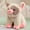 A, variant on Soft Fluffy Pink Pig Plush Toy, Cute Spotted Stuffed Animal, Cozy Cuddle Gift & Home Decor for Kids