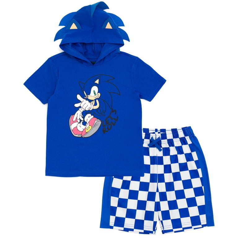 SEGA Sonic The Hedgehog Boys Tee and Shorts Set photo 1