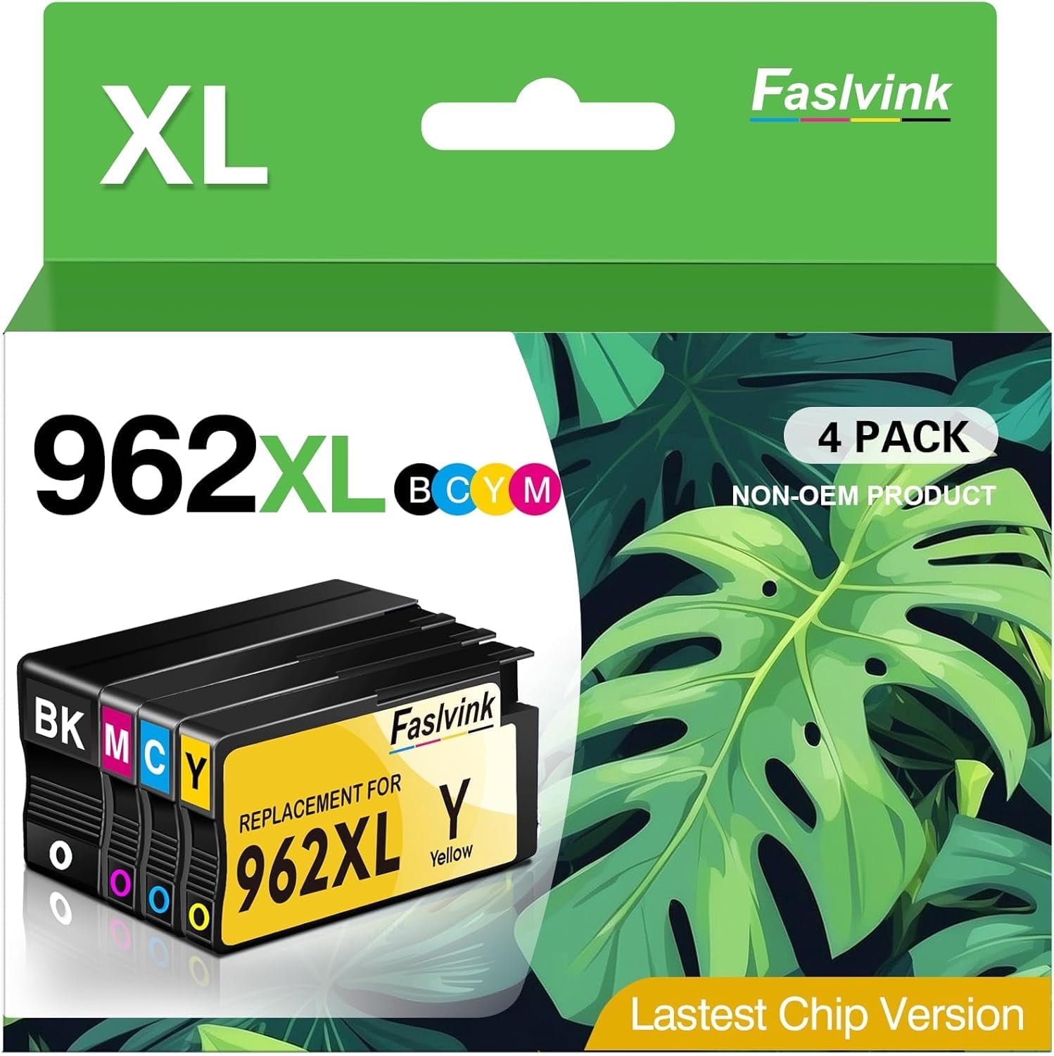 962XL Ink Cartridges High Yield Replacement for HP 962XL Ink Cartridges Combo Pack Work with HP OfficeJet Pro 9010 9015