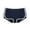 508_Dark Blue, variant on Jxximdong Boy Shorts Panties for Women Mid Waist Solid No Show Underwear Breathable Cozy Soft Briefs Women's Lingeries Yellow